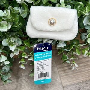 Frisco Wedding Velvet Ring Pouch for Dog or Cat, One Size